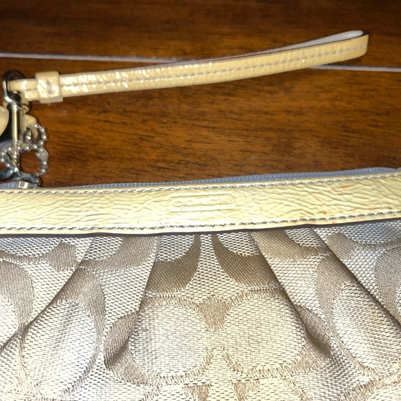 Coach Signature Wristlet - Picture 3 of 6